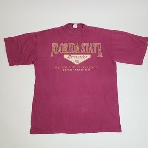 Vintage Single Stitch Florida State Seminoles tee